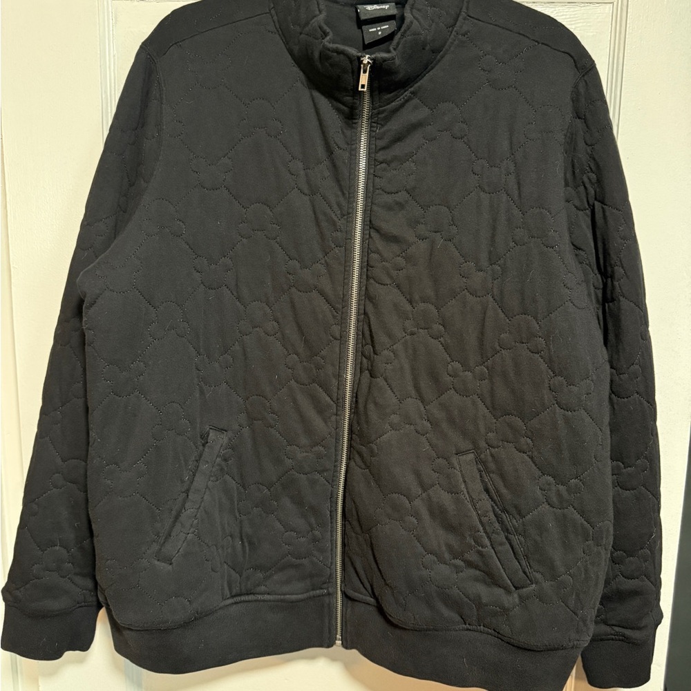 Torrid Women’s Mickey Mouse Black Quilted Bomber Jacket